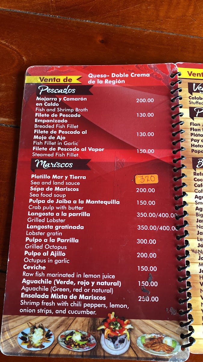 Comedores Puente Chiapas Menu - Image 2